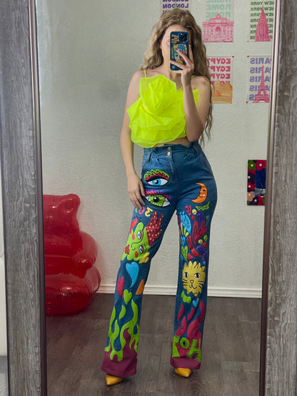 Multicolor Jeans